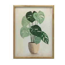  PLAKÁT FALRA KERETBEN SZÖRNYEK CSEREBEN GREEN 50x70 CM grafika, keretezett kép