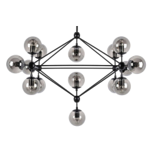  PLANETARIO 15 függőlámpa fekete - füstölt árnyékolóval világítás