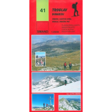 Planinarska karta 41. Troglav turista térkép 1:25000 2010 térkép