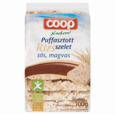 Planta Medicia kft. Coop sós, magvas, puffasztott rizsszelet 10 szelet 100 g reform élelmiszer