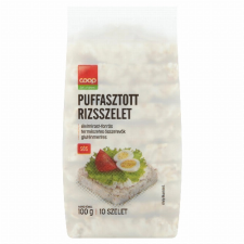 Planta Medicia kft. Coop sós puffasztott rizsszelet 10 db 100 g reform élelmiszer