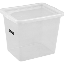 Plast Team Iris Basic Box Műanyag Tárolódoboz tetővel 31L - Átlátszó (TEA000191) bútor