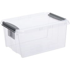 Plast Team IRIS Probox 14 literes tárolódoboz zárható tetővel 27770800 (TEA000418) bútor