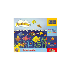  Plastelino modellező készlet, 9+ db, Multicolor gyurma