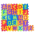 Plastica Habszivacs puzzle - játszószőnyeg betűkkel -91628
