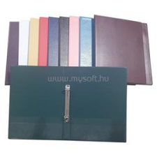 Plastweld PVC A5 2 gyűrűs türkiz 2cm gyűrűs mappa (62-010-0404) mappa
