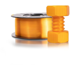 PLASTY MLADEČ Filament PM 1,75mm PETG 1 kg átlátszó sárga (F175PETG_TYE) nyomtató kellék