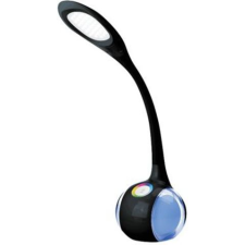 Platinet Asztali lámpa 7W + éjjeli lámpa, fekete (43735) világítás