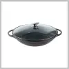 Platinum Premium Premium Platinum  kovácsolt alumínium serpenyő 36 cm wok DAW36