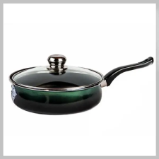  Platinum teflon nyeles szeletsütő + üvegfedő 20 cm 1,75 liter - zöld 5991554601117 edény