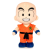 Play By Play Dragon Ball Krilin plüss 28 cm, fekete-narancssárga-kék