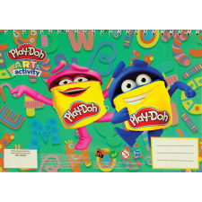 Play-Doh Art A/4 spirál vázlatfüzet, rajzfüzet 40 lapos füzet