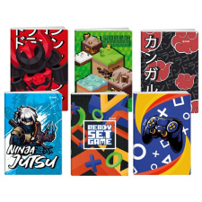 Play Füzet Play Game A/4 tűzött 50 lapos kockás füzet