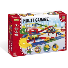 Play Tracks Garage többszintes parkoló viadukttal autópálya és játékautó