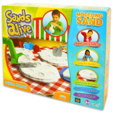 Play Visions Sands Alive: modellező homok - pizza party, 675 g gyurma