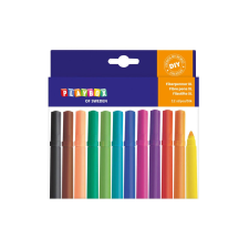 Playbox : 12db-os filctoll készlet 1,5mm filctoll, marker