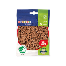 Playbox : 5mm-es MIDI vasalható gyöngy 1000db-os homok színben kreatív és készségfejlesztő