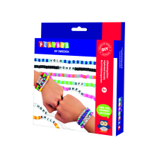 Playbox : Kreatív karkötő készítő szett betűs és színes gyöngyökkel kreatív és készségfejlesztő