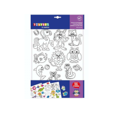 Playbox : Színezheto 160 db-os matrica szett matrica