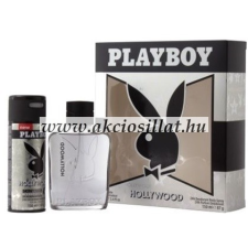 Playboy Hollywood Ajándékcsomag 100ml EDT+ 150ml Dezodor kozmetikai ajándékcsomag