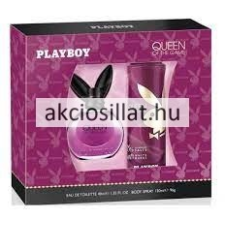 Playboy Queen Of The Game ajándékcsomag ( EDT 40ml + dezodor 150ml ) kozmetikai ajándékcsomag