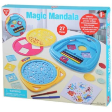 Playgo : Mágikus mandalakészítő 27 db-os szett kreatív és készségfejlesztő