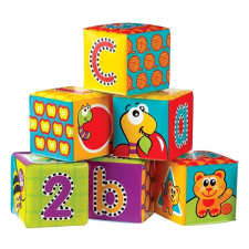 Playgro Puha szivacs kockák, új 6 db egyéb bébijáték