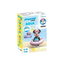 Playmobil 1.2.3 - Aqua - Disney - Minnie a strandon játékszett playmobil