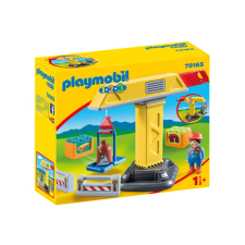 Playmobil 1.2.3 - Építési daru játékszett playmobil