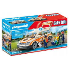 Playmobil 71037 City Life - Sürgősségi orvosi Mentőautó Sziréna hanggal (71037) játékfigura