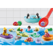 Playmobil 71086 1.2.3 Karácsony - Aqua adventi kalendárium, naptár - Fürdőjáték playmobil