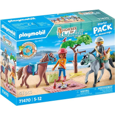 Playmobil 71470 Tengerparti lovaglás Ameliaval és Bennel playmobil