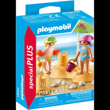  Playmobil 71581 Strandoló gyerekek homokvárral (4008789715814) játékfigura