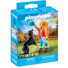 Playmobil 71738 Lány berni pásztorkutyával (4008789717382) playmobil