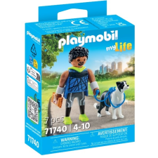 Playmobil 71740 Futó border collie kutyával (4008789717405) playmobil