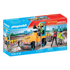Playmobil® 71751 Útépítés úthengerrel és földmérővel playmobil