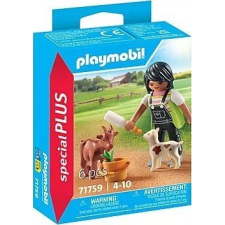 Playmobil 71759 Special Plus Set - Nő és kecskék (71759) játékfigura