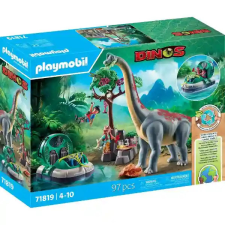 Playmobil 71819 Brachiosaurus dino légpárnás hajóval playmobil