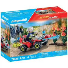 Playmobil 71825 Bozóttűz oltása tűzoltósági quaddal playmobil