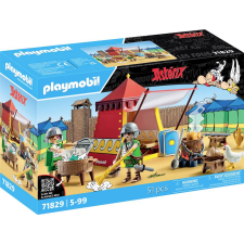 Playmobil 71829 Asterix - Katonai sátortábor 51 darabos építő készlet (71829) játékfigura