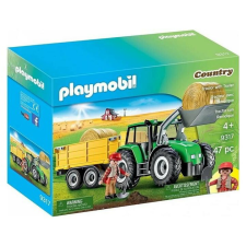 Playmobil 9317 Country - Traktor pótkocsival Szalmabálával (9317) játékfigura