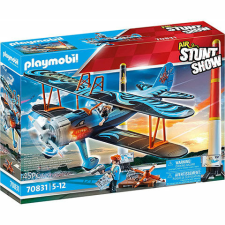 Playmobil Air Stuntshow – „Főnix” kétfedelű repülő hanggal (70831) playmobil