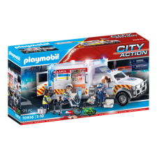 Playmobil - City Action - Mentőautó: US Ambulance játékszett playmobil