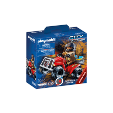 Playmobil - City Action - Tűzoltó Speed Quad játékszett playmobil