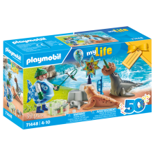 Playmobil - Family Fun - Fóka szülinap játékszett (71448) playmobil