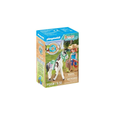 Playmobil - Horses of Waterfall - Ellie és Sawdust western lovasgyakorlatok játékszett (71358) playmobil