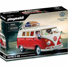 Playmobil Játék Jármű Szett Playmobil 70176 Volkswagen T1 Bus Piros playmobil