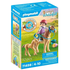 Playmobil Kislány pónival és csikóval (71498) (Playmobil71498) játékfigura