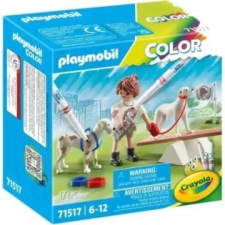 Playmobil : Kutyatréning játékszett filctollal barkácsolás, építés
