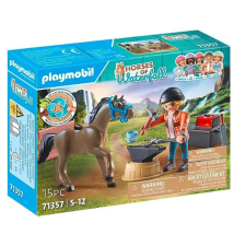 Playmobil lovas szett: kovács Ben és Achilles playmobil